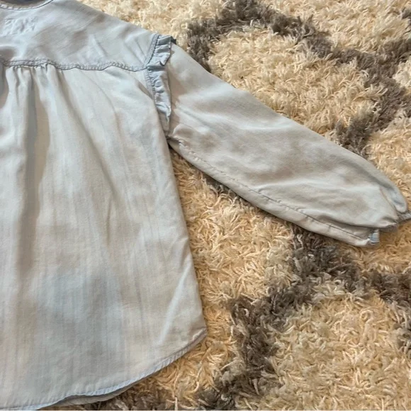 RAILS Willow Ruffled button down shirt - Picture 6 of 11